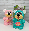 Інтерактивний ведмежонок розвиваюча іграшка ведмедик українська озвучка світ запис сенсор пісні казки загадки, фото 6