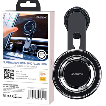 Магнітний автотримач для телефону MagSafe в дефлектор вентиляції Універсальний автомобільний тримач Charome