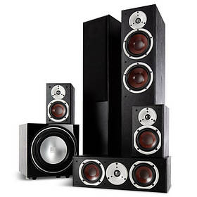 Комплект акустики DALI Spektor 6 set 5.1 (6 + 1 + Vokal + SUB E-9F) Black