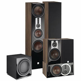 Комплект акустики DALI OPTICON set 5.1 8/2/VOKAL/K-14F Light Walnut