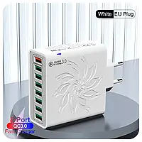 Зарядний пристрій для мобільних пристроїв USLION 8xUSB