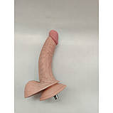 Насадка-фалоїмітатор LVS01 для секс-машини QC, фото 3