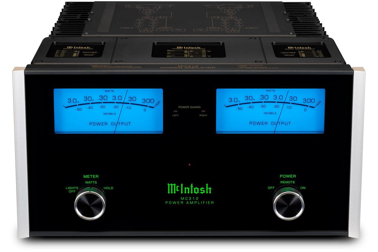 McIntosh MC312 2-Channel Solid State Amplifier, фото 1