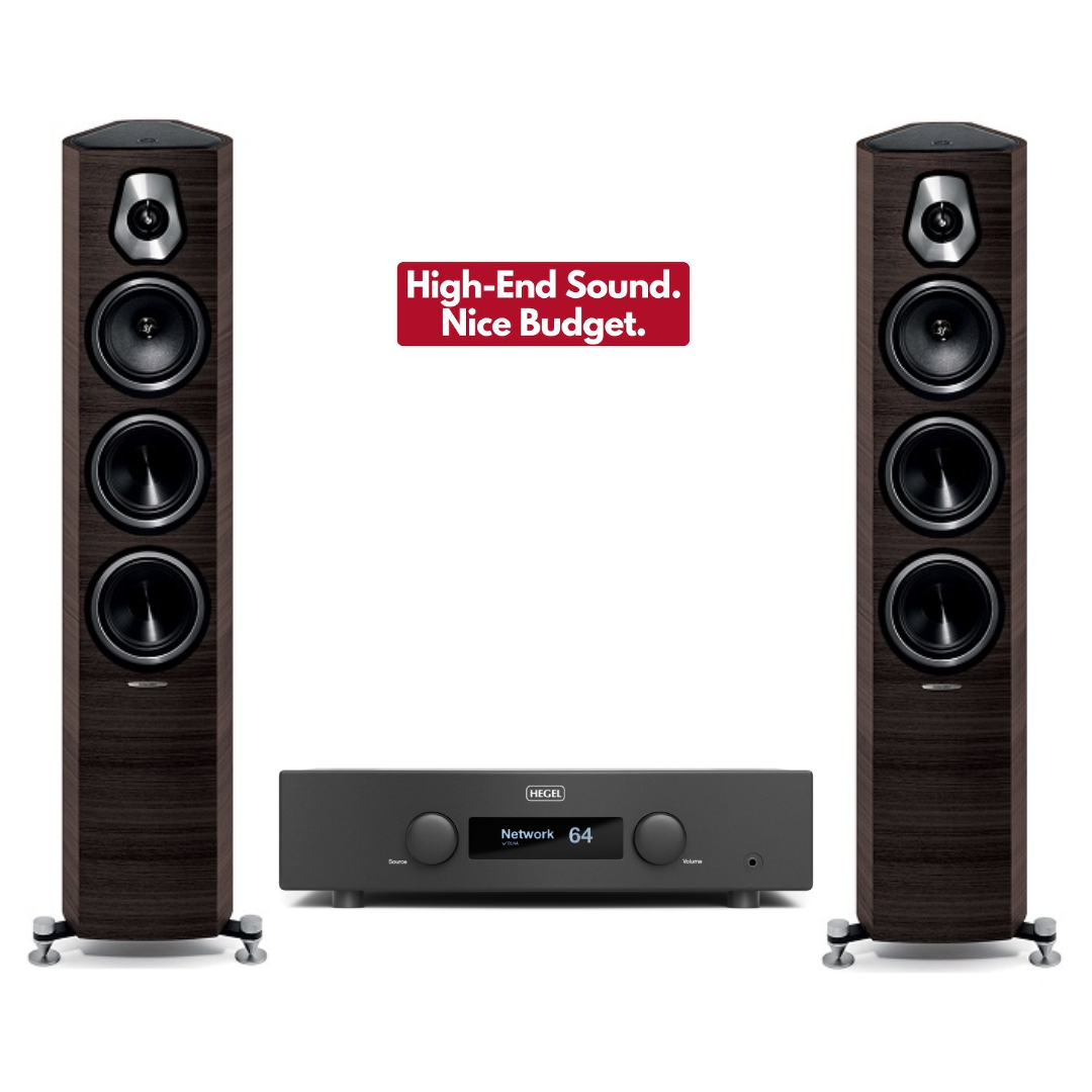 Стерео комплект Hegel H190 + Sonus Faber Sonetto III, фото 1