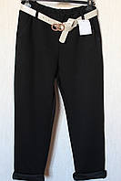Жіночі штани з поясом в одному розмірі