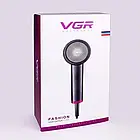 Професійний фен для сушіння та укладання волосся VGR V-400 2000 Вт, фото 5