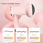 Масажер ручний Replicates Shiatsu Massager YX-720 для тіла акумуляторний із насадками антицелюлітний Рожевий, фото 5