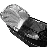 Термосумка для велосипеда Trizand 20888 (9 л, водонепроникна, світловідбивні смуги), фото 4