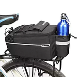 Термосумка для велосипеда Trizand 20888 (9 л, водонепроникна, світловідбивні смуги), фото 5
