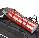 Термосумка для велосипеда Trizand 20888 (9 л, водонепроникна, світловідбивні смуги), фото 8