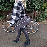 Термосумка для велосипеда Trizand 20888 (9 л, водонепроникна, світловідбивні смуги), фото 10