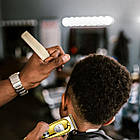 Машинка для стриження волосся Sokany SK-LF-16003 машинка для стриження акумуляторна Білий 5 Вт Золотистий, фото 3