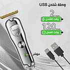 Професійна машинка для стриження волосся SOKANY самозаточувальні леза SK-LF-16003 Сріблястий, фото 2