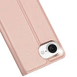 Чохол-книжка Dux Ducis з кишенею для візиток для Apple iPhone 16e (6.1") Rose Gold, фото 4