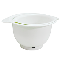 Набір мисок для тіста IKEA VISPAD IKEA VISPAD 2 предмета 50421791 Білі