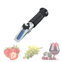 Рефрактометр для цукру, соку та вина, тестер сахаристості 0-32% Brix ATC RZ113