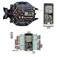 Smart робот 3 в 1 навчальний комплект з програмування ESP32 (Arduino) для STEM "DIY Kit", фото 4