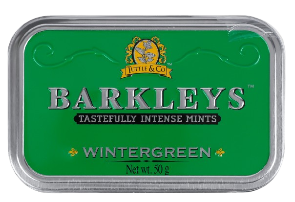 Драже Barkleys Wintergreen Breath Mints 50г, фото 1