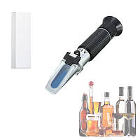 Рефрактометр для спирту, алкоголю 0-80% vol спиртометр ATC RZ116