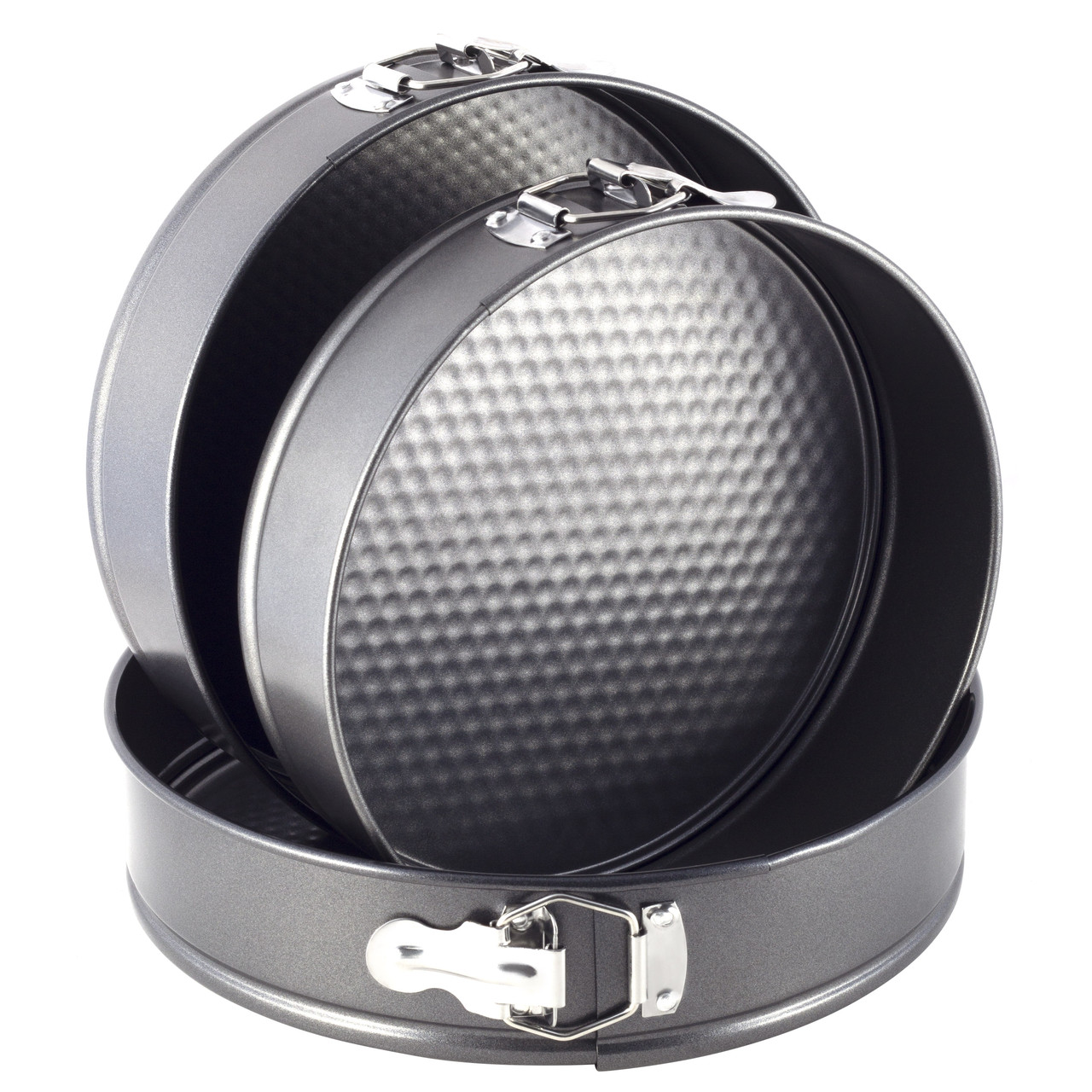 Набір роз'ємних форм Ofenbach KM-100700 з антипригарним покриттям 3 шт 24/26/28 см, фото 1