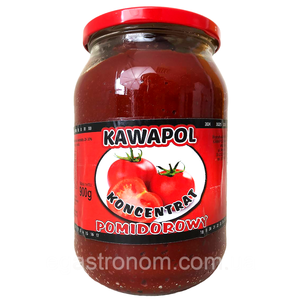 Концентрат помідоровий Кавапол Kawapol koncentrat pomidorowy 900g 6шт/ящ (Код: 00-00017385)
