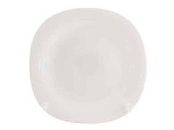 Тарілка мілка d=280мм №10,5 квадратна White (6шт/уп) PLF20115 ТМ LUMINES