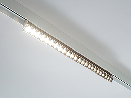 Поворотний магнітний трековий світильник Diasha QY-CX20C-400P-WH 24 Вт 48V 4000K 1320Лм білий 3х2.3х40.5см