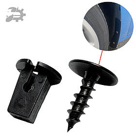 Кліпса кріплення підкрилка локера Karoq Skoda 6N0809966A N90974701