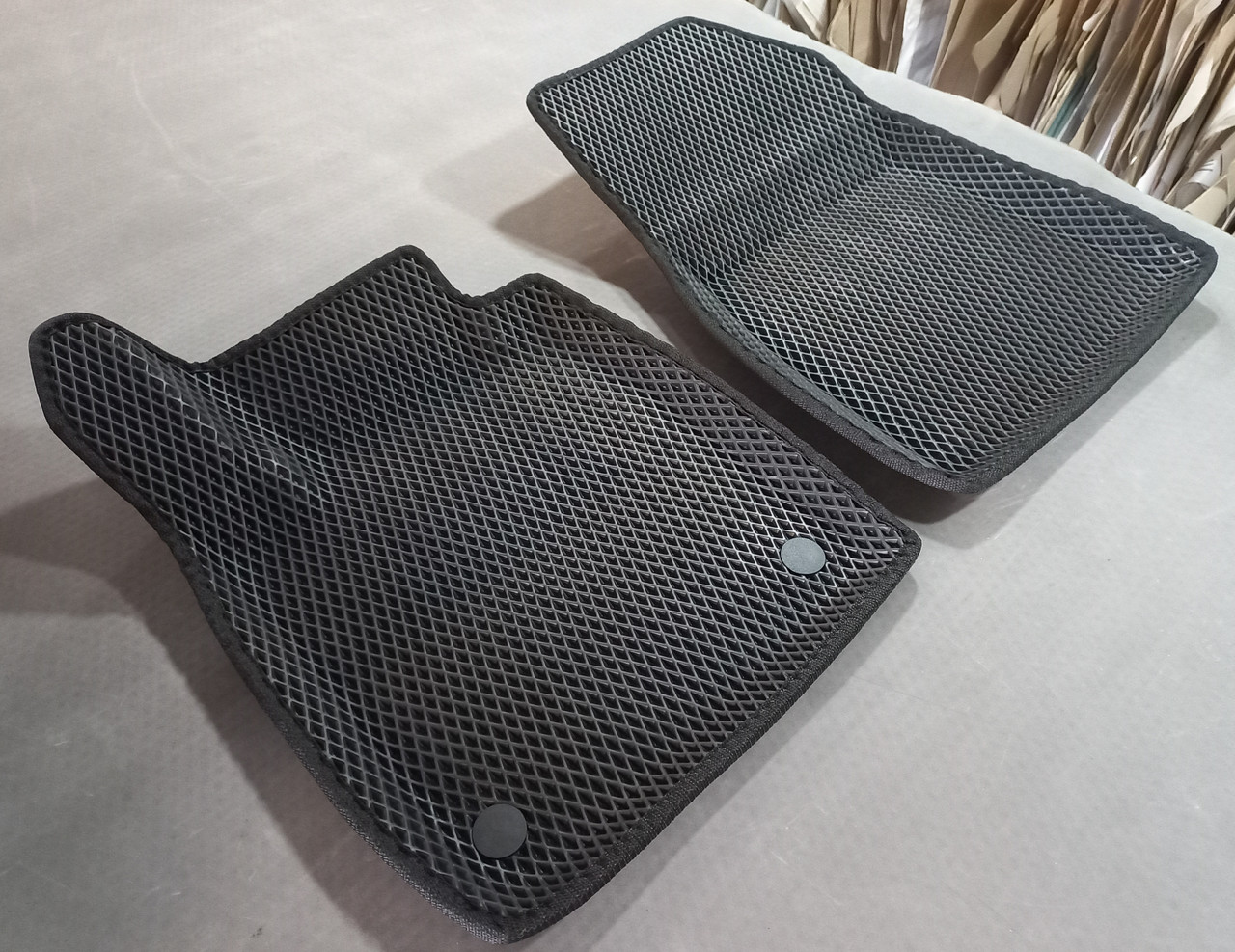 3D килимки EvaForma передні на Nissan Juke 2 '20-, 3D килимки EVA