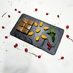 Сланцева тарілка для подачі 25*12,5 см ручної роботи