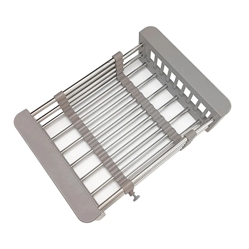 Сушарка для посуду Mixxus BAS-01.SUS GRAY з нерж. сталі SUS304 (колір сірий) (MX1956), фото 1