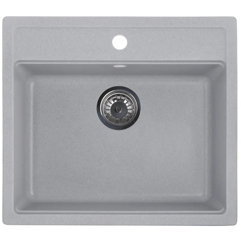 Мийка кухонна Zerix ZS-5751S-09 Сіра (ZX4599), фото 1
