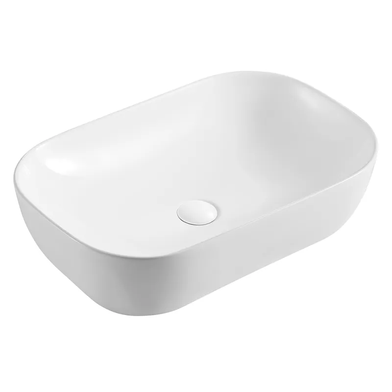 Умивальник накладний керамічний Mixxus Premium Diverse-0102 610x400x145mm (MP6486), фото 1