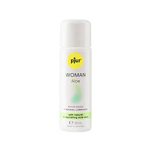 Лубрикант на водній основі pjur Woman Aloe 30 мл з алое, зволожувальний, без парабенів PJ13310