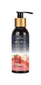 Змазка водно-силіконова Sensuva Hybrid Strawberry (125 мл) без цукру, можна для оральних пестощів