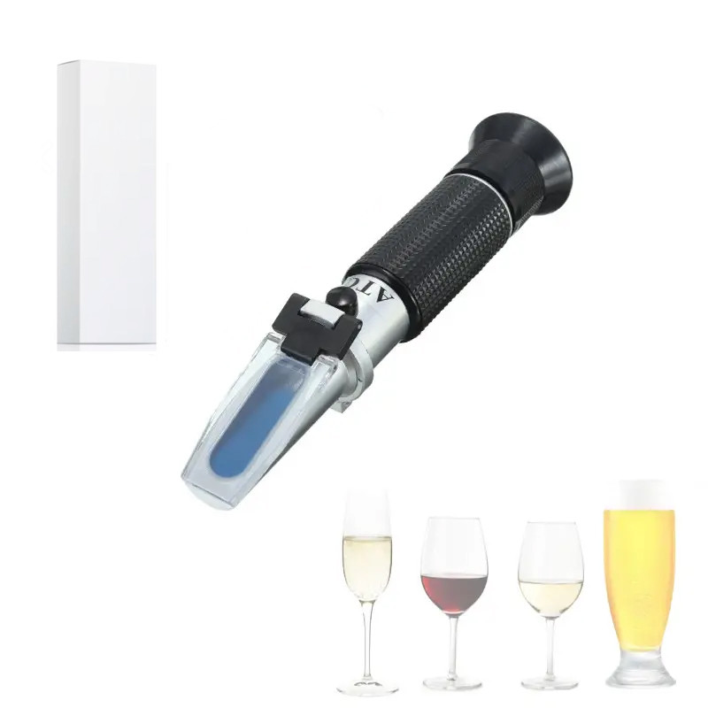 Рефрактометр для виноробства вина концентрації алкоголю % vol і Brix RZ121, фото 1