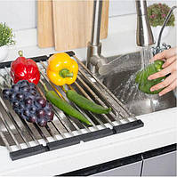 Килимок для кухонної мийки Nett KH-16 (45) нержавіючий потовщений 3645