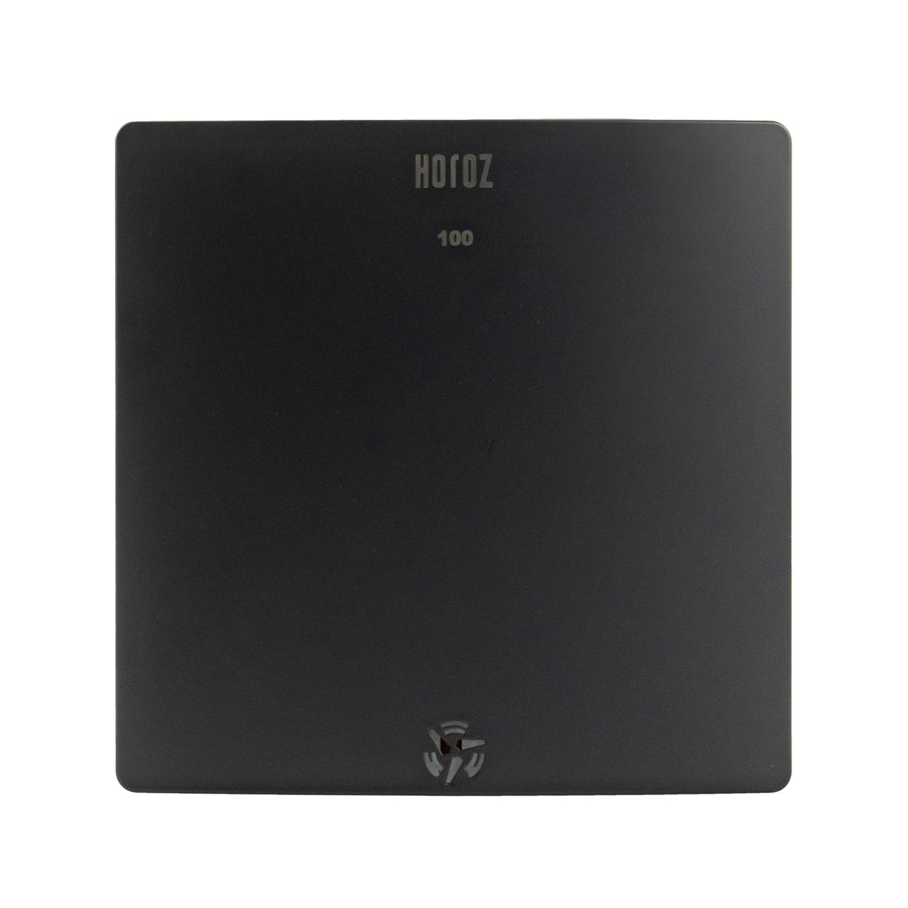 Вентилятор FELIX 12W чорний HOROZ ELECTRIC 500-160-100, фото 1