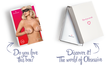 Мереживна маска Obsessive A710 mask, єдиний розмір, чорна, фото 4