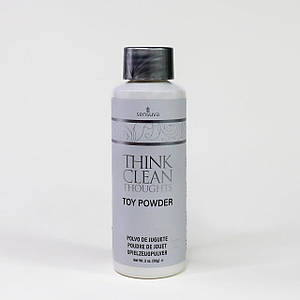 Пудра для догляду за іграшками Sensuva Think Clean Thoughts Toy Powder (56 грам)