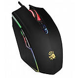 Ігрова комп'ютерна миша A4tech A70A Bloody, USB, оптична (сенсор PixArt PMW3327), 6200 dpi, 8 кнопок, 1.8 м Matte Black, фото 3