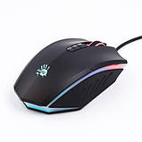 Ігрова комп'ютерна миша A4tech A70A Bloody, USB, оптична (сенсор PixArt PMW3327), 6200 dpi, 8 кнопок, 1.8 м Matte Black, фото 6