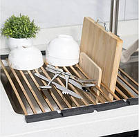 Килимок сушарка для кухонної мийки Nett KG-16 (45) PVD бронзовий 3645