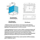 Гідромасажна та аеромасажна ванна 1850х1500х710 мм Golston G-U262P пристінна двомісна джакузі, фото 7