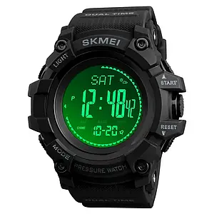 Годинник тактичний з компасом SKMEI 1358 Delta Force Чорний