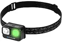 Ліхтар налобний Flacarp Headlamp HL2000 (Wwhite+Green LED Color)