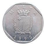 Мальта 50 центів, 1995, фото 2