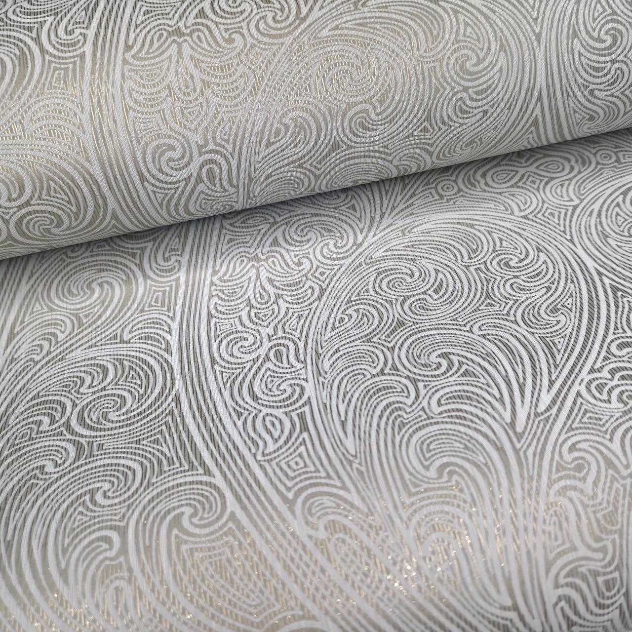 Шпалери вінілові 10.05 × 1.06 м Marburg 32931, бірюзові для спальні, вітальні, кухні, коридору, ванної кімнати, фото 1