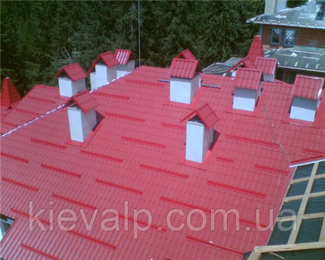 Снігозатримувачі на покрівлю кутні в Києві Снігозатримувачі на покрівлю кутні в Києві