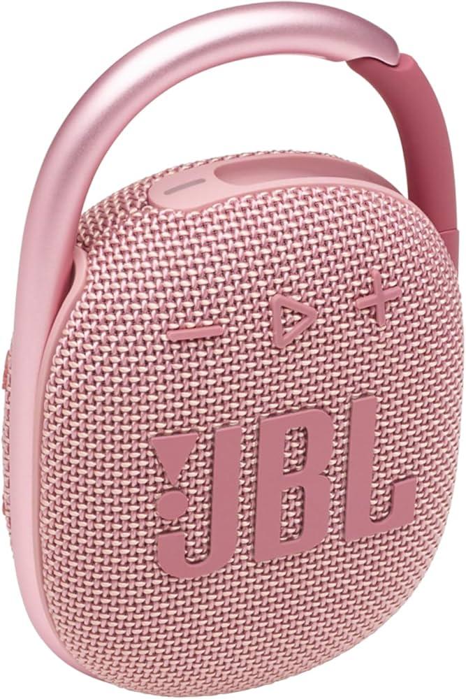 Бездротова колонка JBL Clip 4 портативна акустика рожева (JBLCLIP4PINK)
